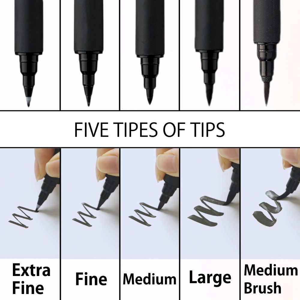 Bimoji Fude Pen Assorted Set