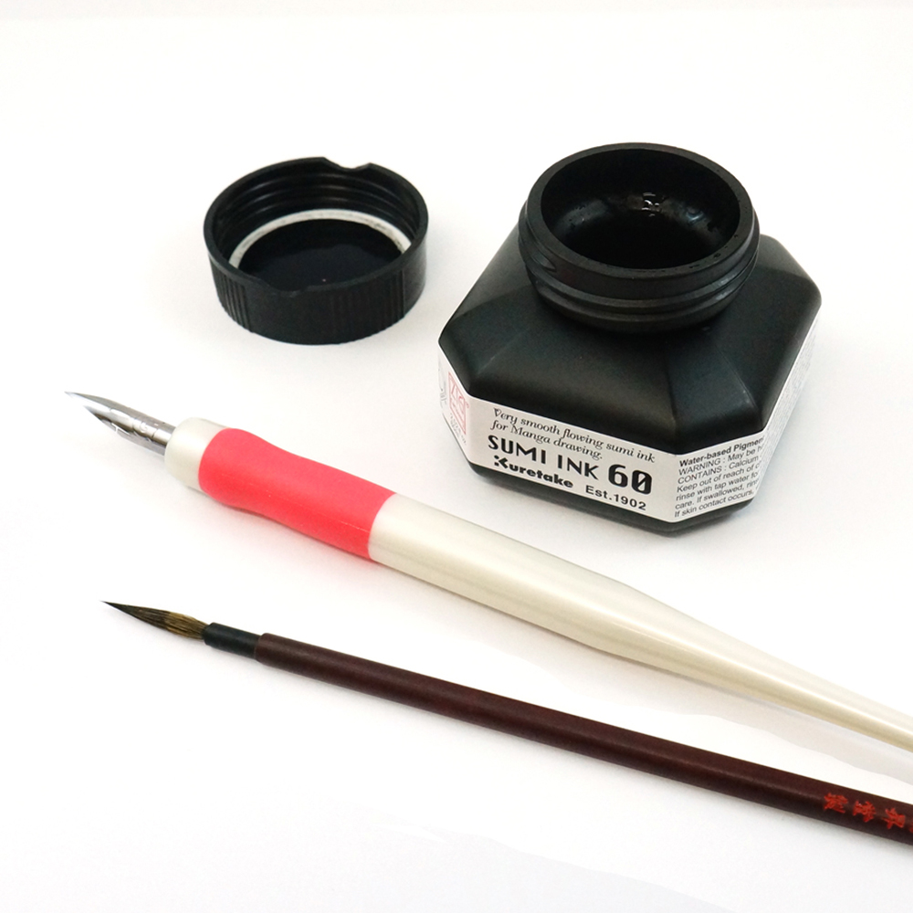Buy ZIG Cartoonist Sumi Ink Black 60Ml | UK Stock